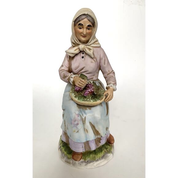 Vintage Home Interior Old Man Woman Collection #8816. HOMCO 13.5 " Tall Japan - Picture 7 of 10